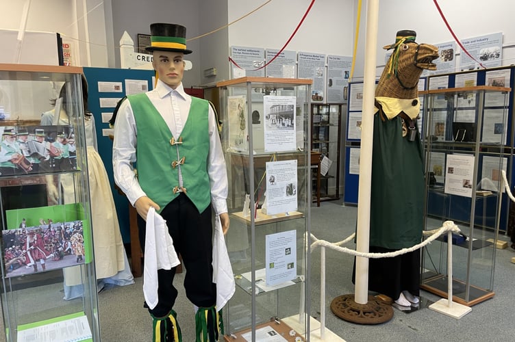 A view of part of the exhibition. AQ 9371