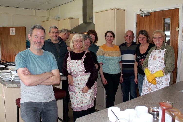 Most of the kitchen crew.  SR 9627
