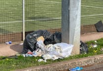 Food, faeces and rubbish remain after travellers leave Crediton car park
