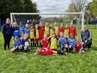 Dry weather saw many fixtures for Crediton Youth FC sides
