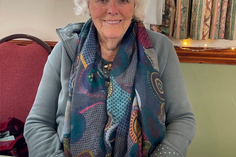 Maureen Harris enjoyed a breakfast at Coldridge.  AQ 8016
