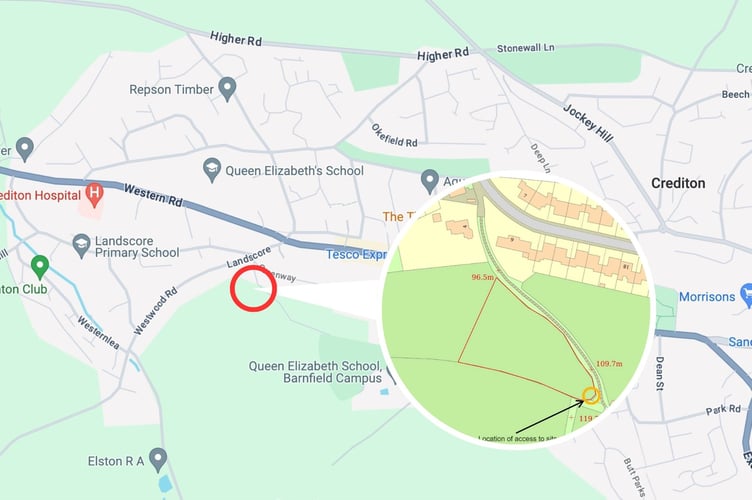 Approximate location