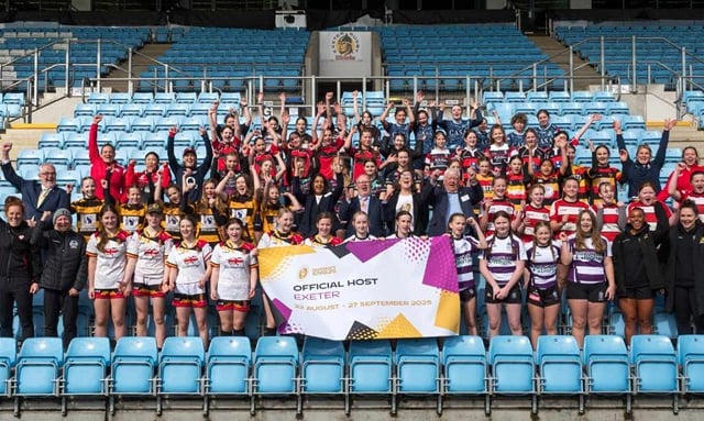 Women’s Rugby World Cup 2025 will create a lasting legacy in Exeter
