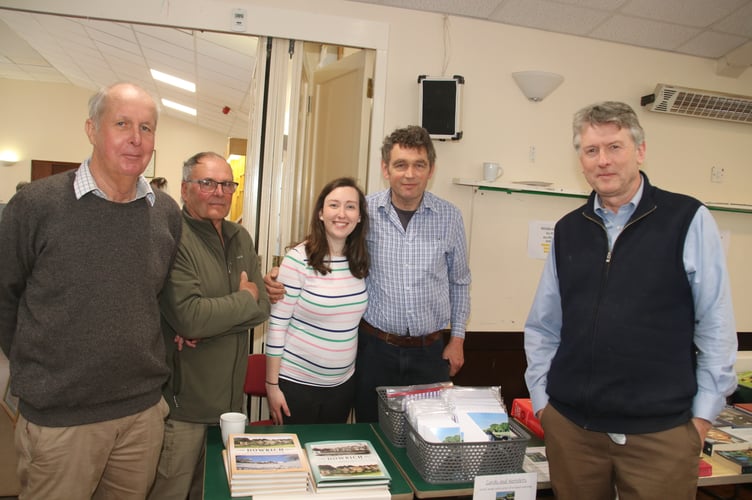 At the book stall at the Craft Fair and Coffee Morning in aid of Hospiscare. AQ 3955
