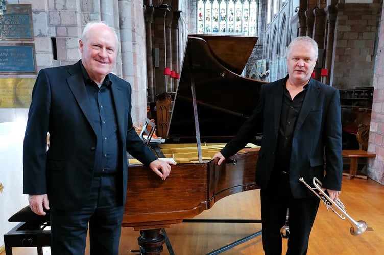 Andrew Millington and Alistair Mackie (Trumpet) on April 14.