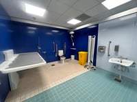 Changing Places Toilet installed at Exe Valley Leisure Centre
