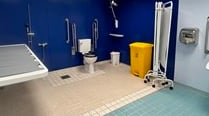 Changing Places Toilet installed at Exe Valley Leisure Centre
