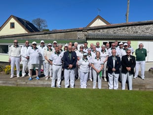 Season opened at North Tawton Bowling Club