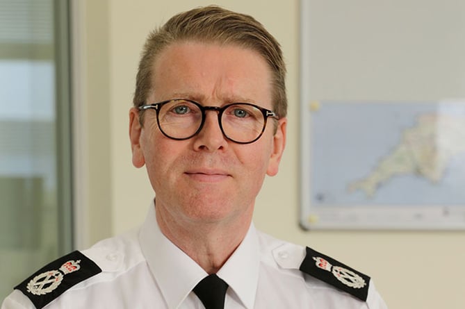 Devon and Cornwall Chief Constable Will Kerr. (Devon and Cornwall Police)
