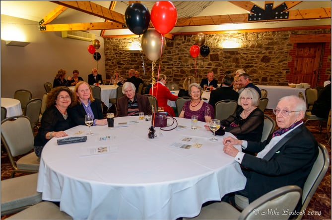 Having a good time at the Casino Night in aid of Devon Air Ambulance.  Image: Mike Bostock
