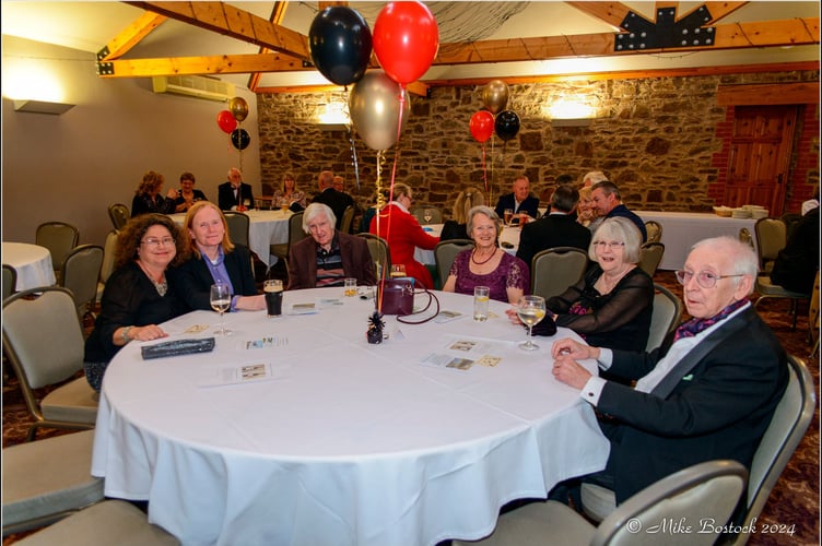 Having a good time at the Casino Night in aid of Devon Air Ambulance. Image: Mike Bostock
