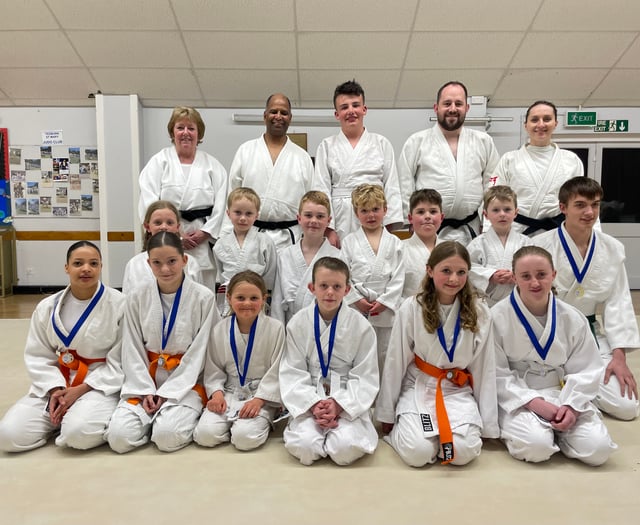 More medals for Tedburn St Mary Judo Club members
