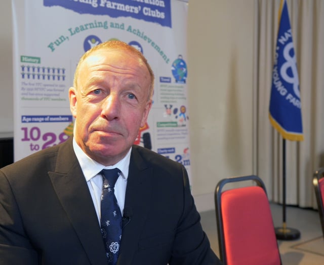 John Lee OBE DL elected as National YFC President 

