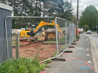 Crediton Lidl store entrance works begin