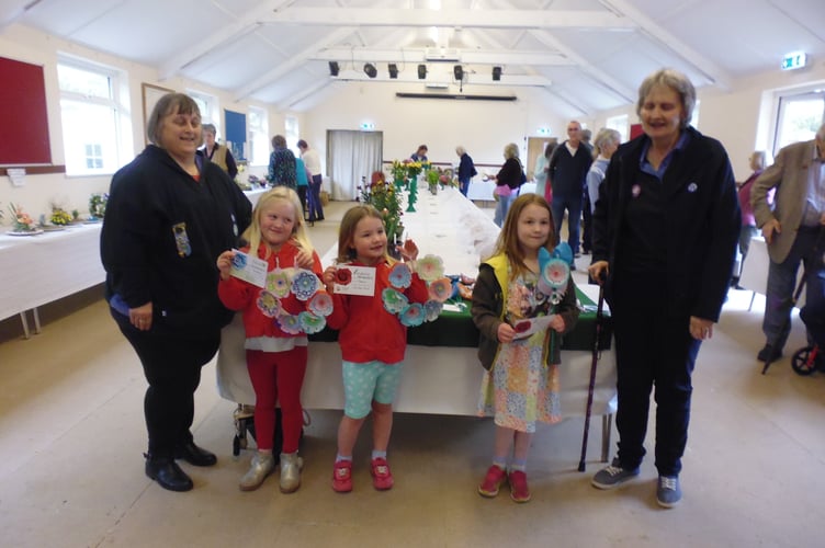 Rainbows and Brownies with their leaders