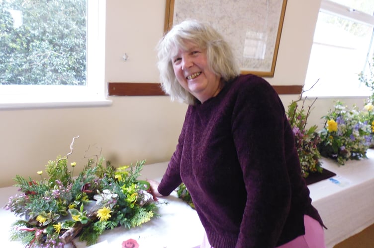 Joan Jenner with winning entry