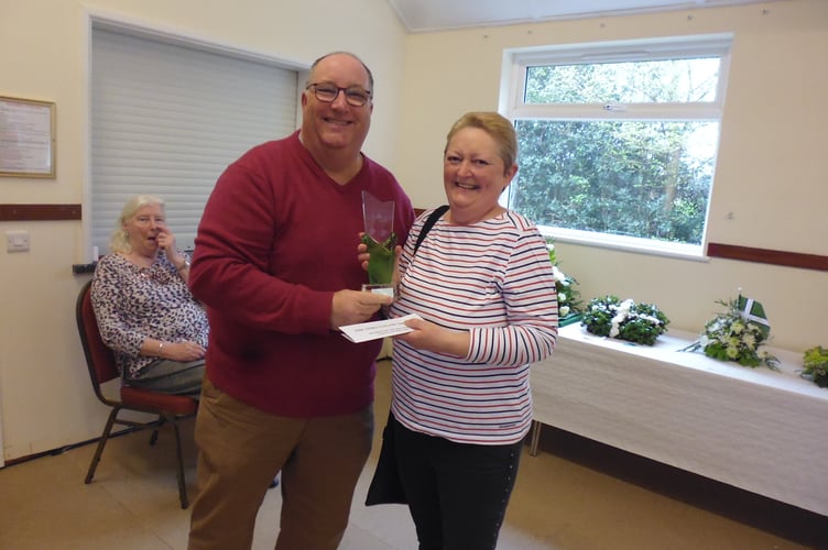 Andrew Dean and Ann Nixon, joint winners of most points in the Show.JPG
