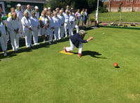 Sun shone for Crediton Bowling Club opening
