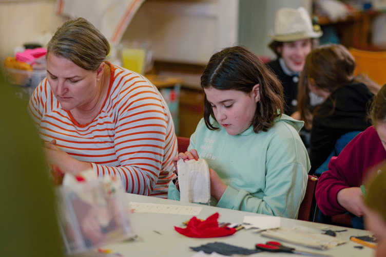 During a Significant Seams workshop.