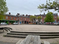 Surface regrade work for Crediton Town Square
