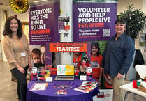 FearFree seeks event volunteers to raise awareness of domestic abuse

