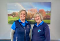 Golf success for Sue and Shirley