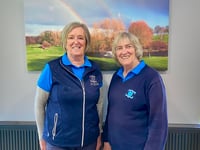 Golf success for Sue and Shirley