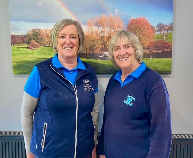 Golf success for Sue and Shirley