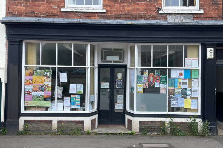 The Sustainabubble at 8 North Street, Crediton.  AQ 1369