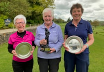 Great golf wins for Elaine, Penny and Sue
