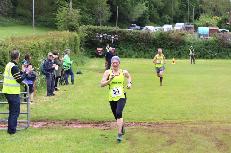Ellie Debenham was the first female to finish. WG 18