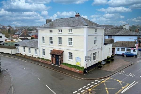 A view of Hillbrow in Crediton.