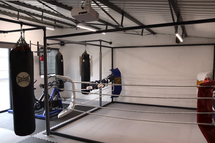 Inside Bang Bang Boxing Gym. WG 22