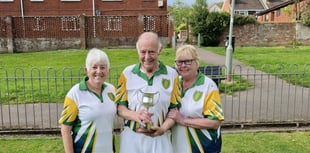 First Crediton Bowling Club competition of season