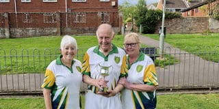 First Crediton Bowling Club competition of season