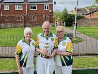 First Crediton Bowling Club competition of season