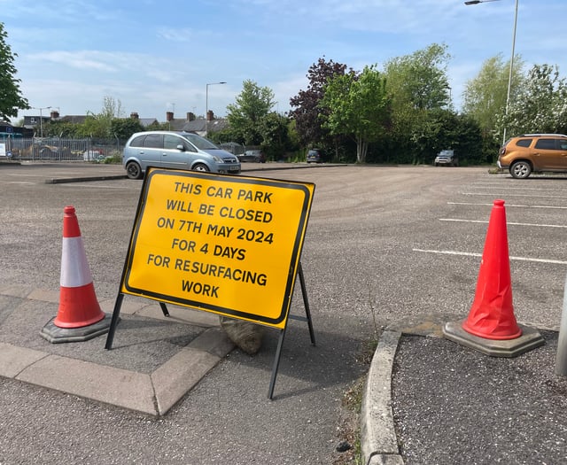 Crediton Park and Ride to be resurfaced
