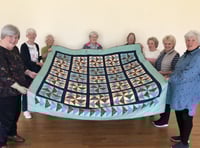Handmade quilt to be raffled for charity