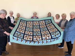 Handmade quilt to be raffled for charity