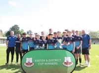 League and Plate double for Crediton Youth FC U14’s
