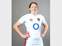 Crediton RFC visit for Red Roses Ace Emma Sing