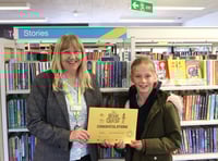 Local girl reads 150 books in library challenge