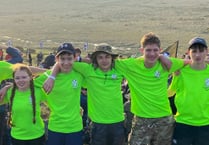 Chulmleigh students perform brilliantly in Ten Tors challenge