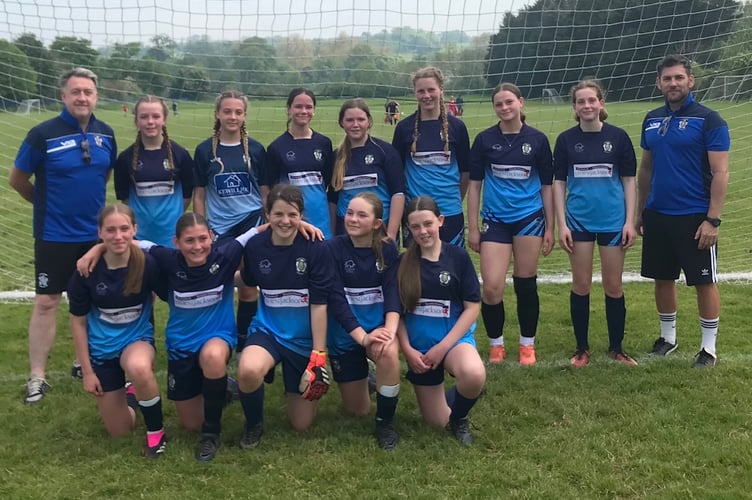 Crediton Youth U13 Girls.