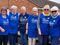 Plant and Cake sale raised £494 for FORCE Cancer Charity
