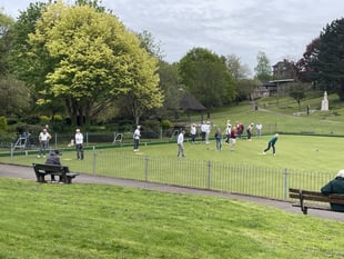 Monsoons and sunshine for Crediton Bowling Club 