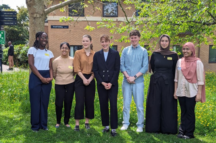 Health Secretary Victoria Atkins during University of Exeter visit