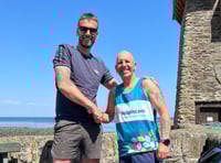 Crediton man raises £3,500 for charity that looked after dying mum 