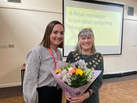 Praise for outgoing Crediton Mayor Liz