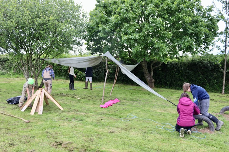Making shelters